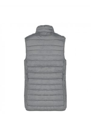 K6114 Ladies' Lightweight Sleeveless Down Jacket Marl Silver