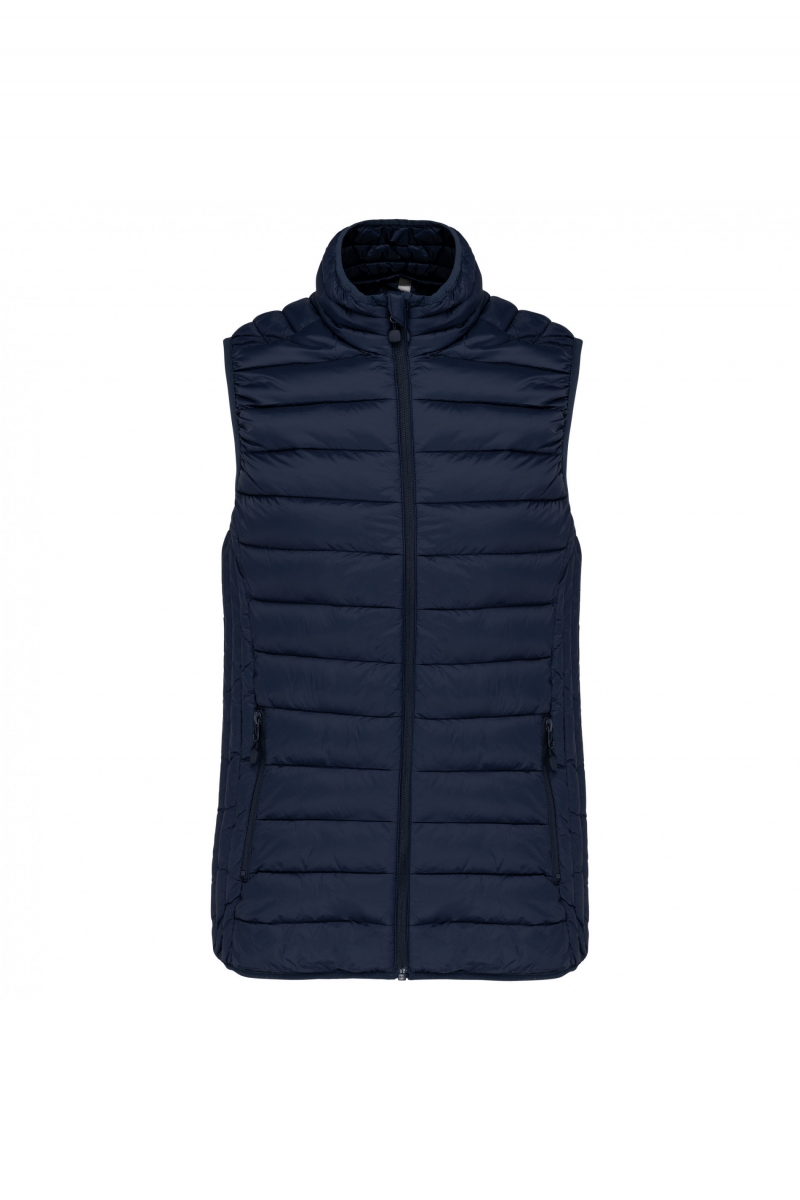 K6114 Ladies' Lightweight Sleeveless Down Jacket Navy