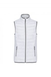 K6114 Ladies' Lightweight Sleeveless Down Jacket White