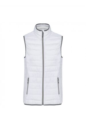 K6114 Ladies' Lightweight Sleeveless Down Jacket White