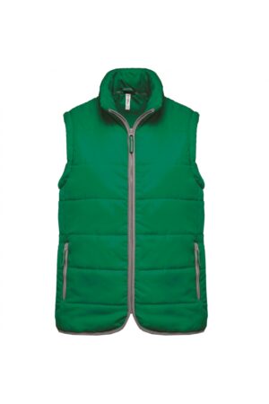 K6116 Gewatteerde Bodywarmer Kelly Green