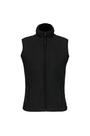 K906 Melodie - Fleece Damesbodywarmer Zwart