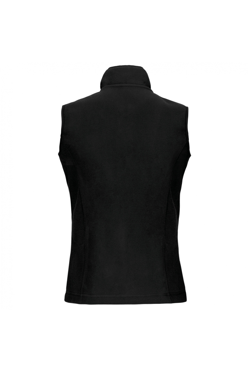 K906 Melodie - Fleece Damesbodywarmer Zwart