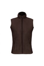 K906 Melodie - Fleece Damesbodywarmer Chocolate