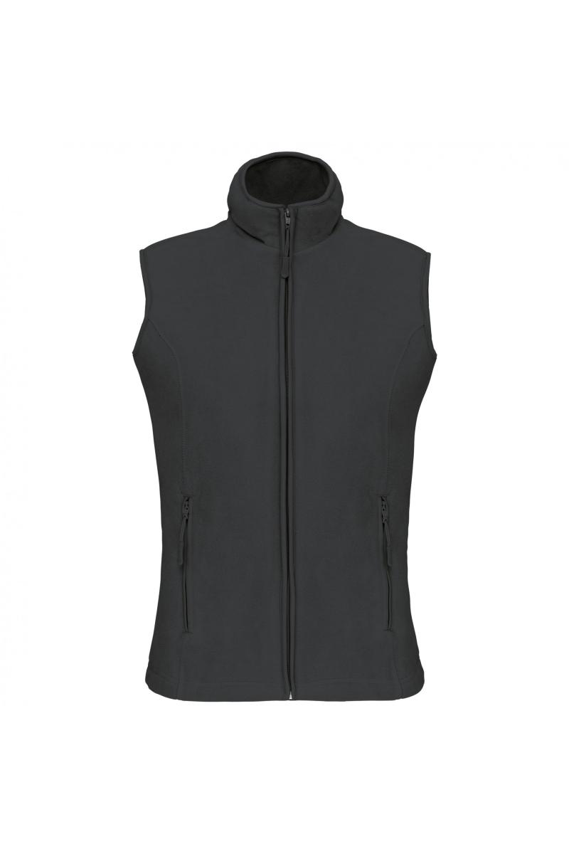 K906 Melodie - Fleece Damesbodywarmer Dark Grey