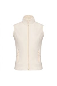 K906 Melodie - Fleece Damesbodywarmer Natural