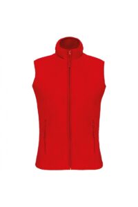 K906 Melodie - Fleece Damesbodywarmer Rood