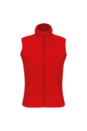 K906 Melodie - Fleece Damesbodywarmer Rood