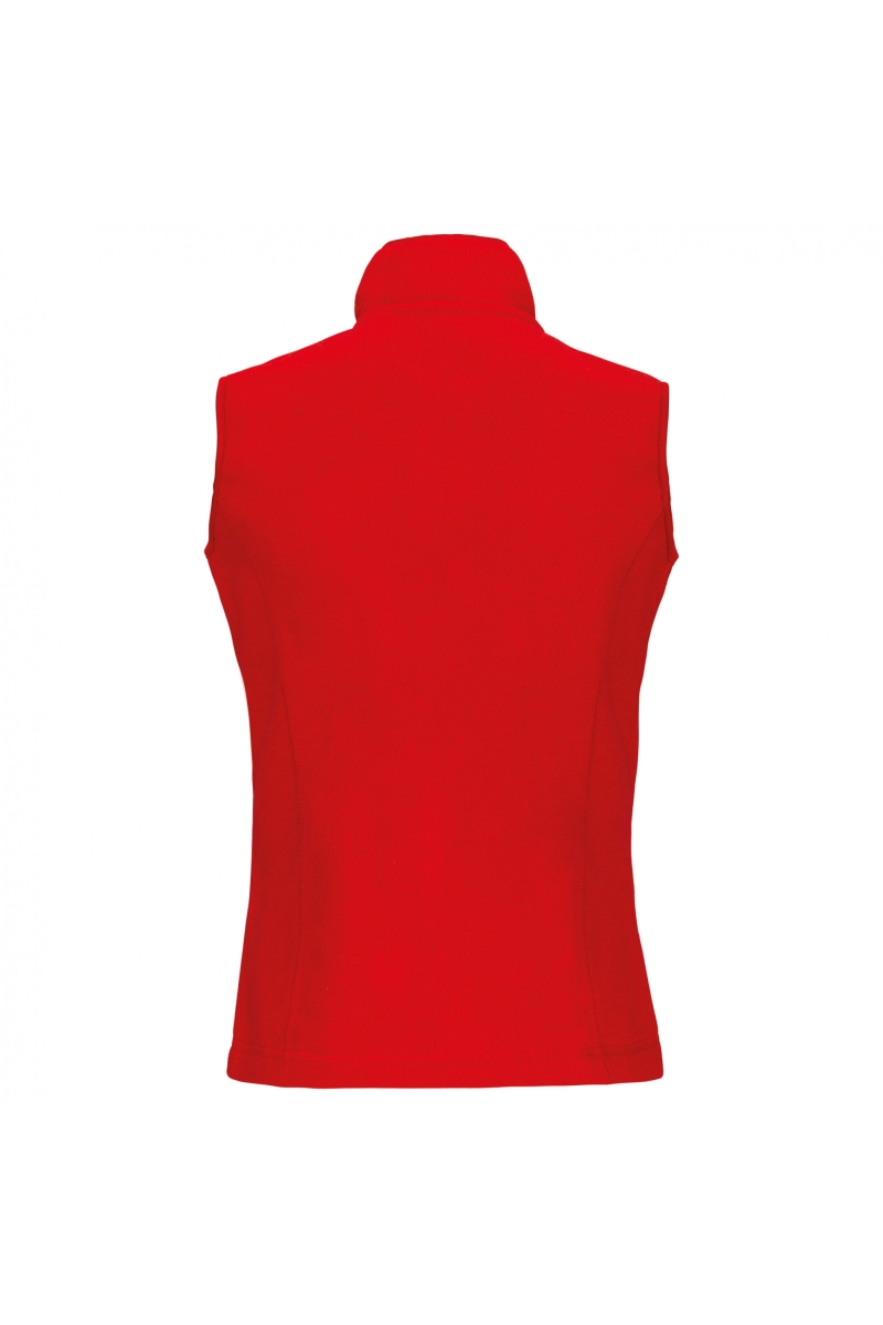 K906 Melodie - Fleece Damesbodywarmer Rood