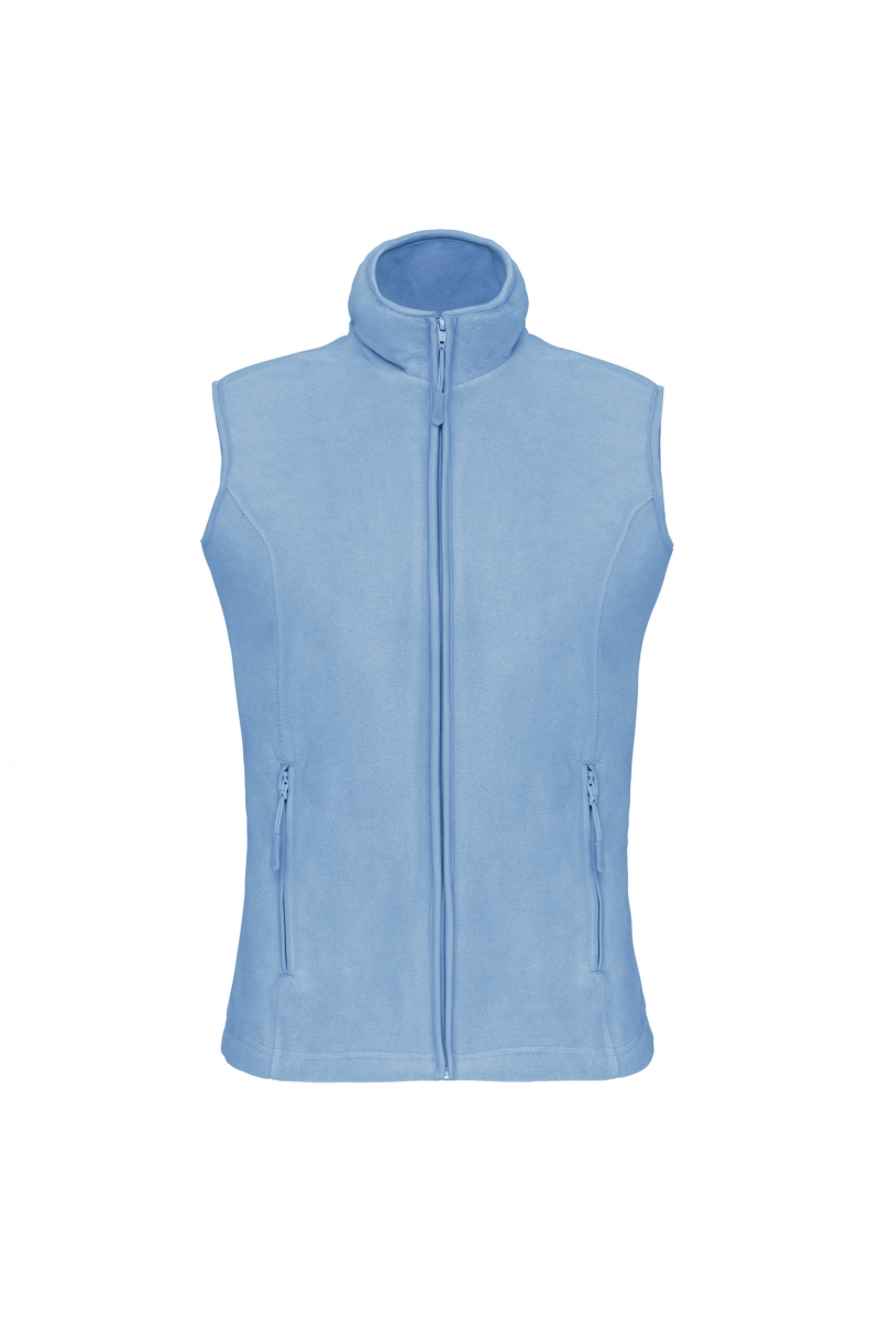 K906 Melodie - Fleece Damesbodywarmer Sky Blue