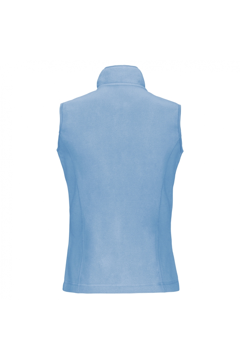 K906 Melodie - Fleece Damesbodywarmer Sky Blue