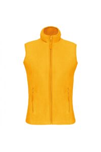 K906 Melodie - Fleece Damesbodywarmer Yellow