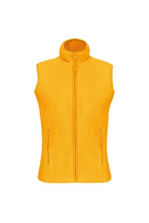 K906 Melodie - Fleece Damesbodywarmer Yellow