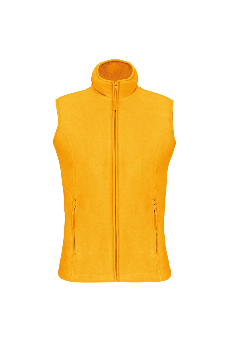 K906 Melodie - Fleece Damesbodywarmer Yellow