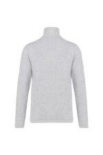 K907 Maureen - Fleece Damesvest met Rits Ash Heather