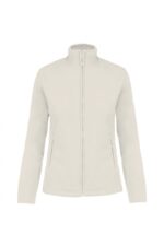 K907 Maureen - Fleece Damesvest met Rits Natural