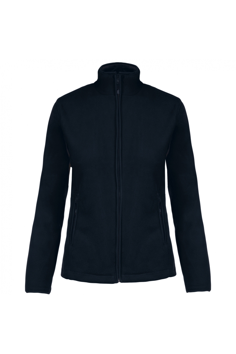 K907 Maureen - Fleece Damesvest met Rits Navy