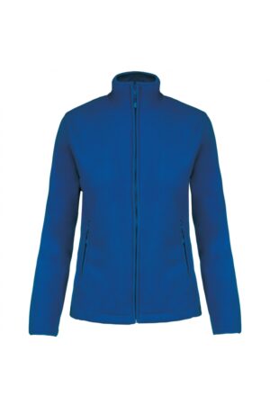 K907 Maureen - Fleece Damesvest met Rits Royal Blue