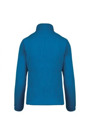 K907 Maureen - Fleece Damesvest met Rits Tropical Blue