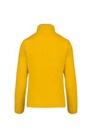 K907 Maureen - Fleece Damesvest met Rits Yellow