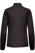 K9107 Heather Dames Vest met Rits Dark Grey Melange