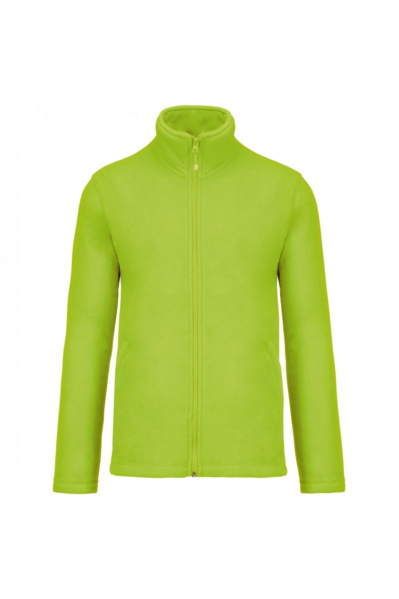 K911 Falco - Fleecevest Met Rits Lime