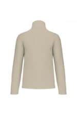 K912 Enzo - Fleece Met Ritskraag Beige