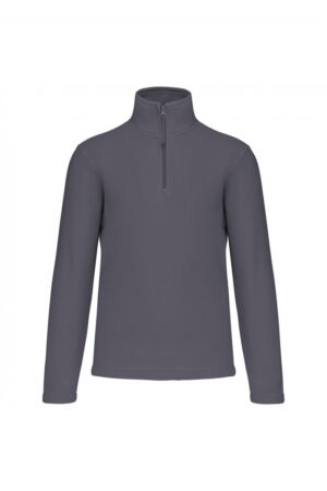 K912 Enzo - Fleece Met Ritskraag Convoy Grey