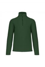 K912 Enzo - Fleece Met Ritskraag Forest Green