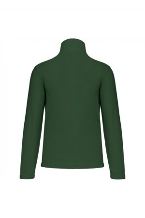 K912 Enzo - Fleece Met Ritskraag Forest Green