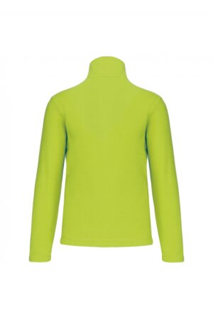 K912 Enzo - Fleece Met Ritskraag Lime