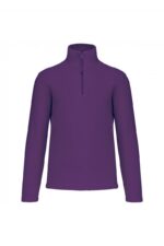 K912 Enzo - Fleece Met Ritskraag Purple