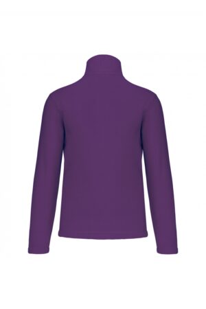 K912 Enzo - Fleece Met Ritskraag Purple