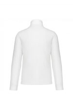 K912 Enzo - Fleece Met Ritskraag Wit