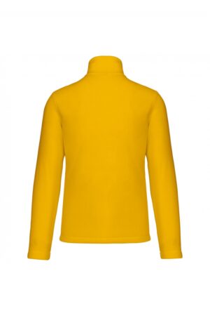 K912 Enzo - Fleece Met Ritskraag Yellow