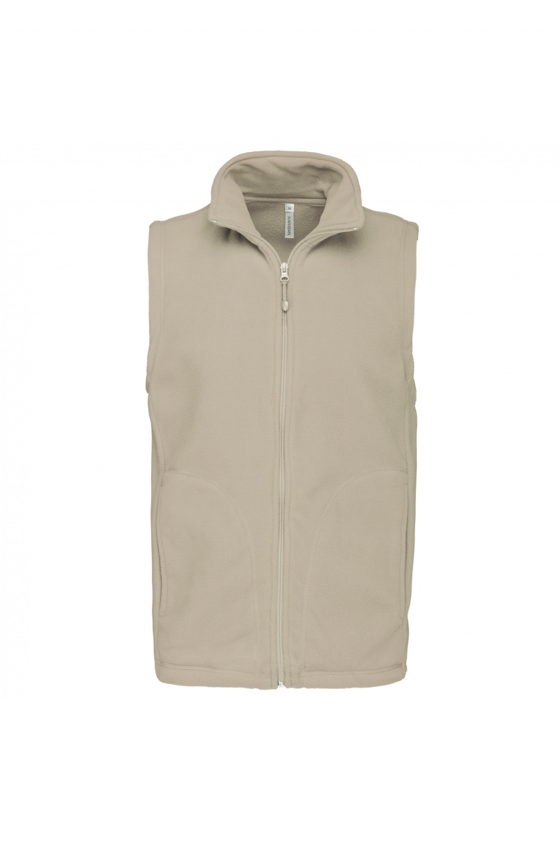 K913 Luca - Fleecebodywarmer Beige