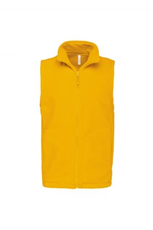 K913 Luca - Fleecebodywarmer Fluorescent Yellow