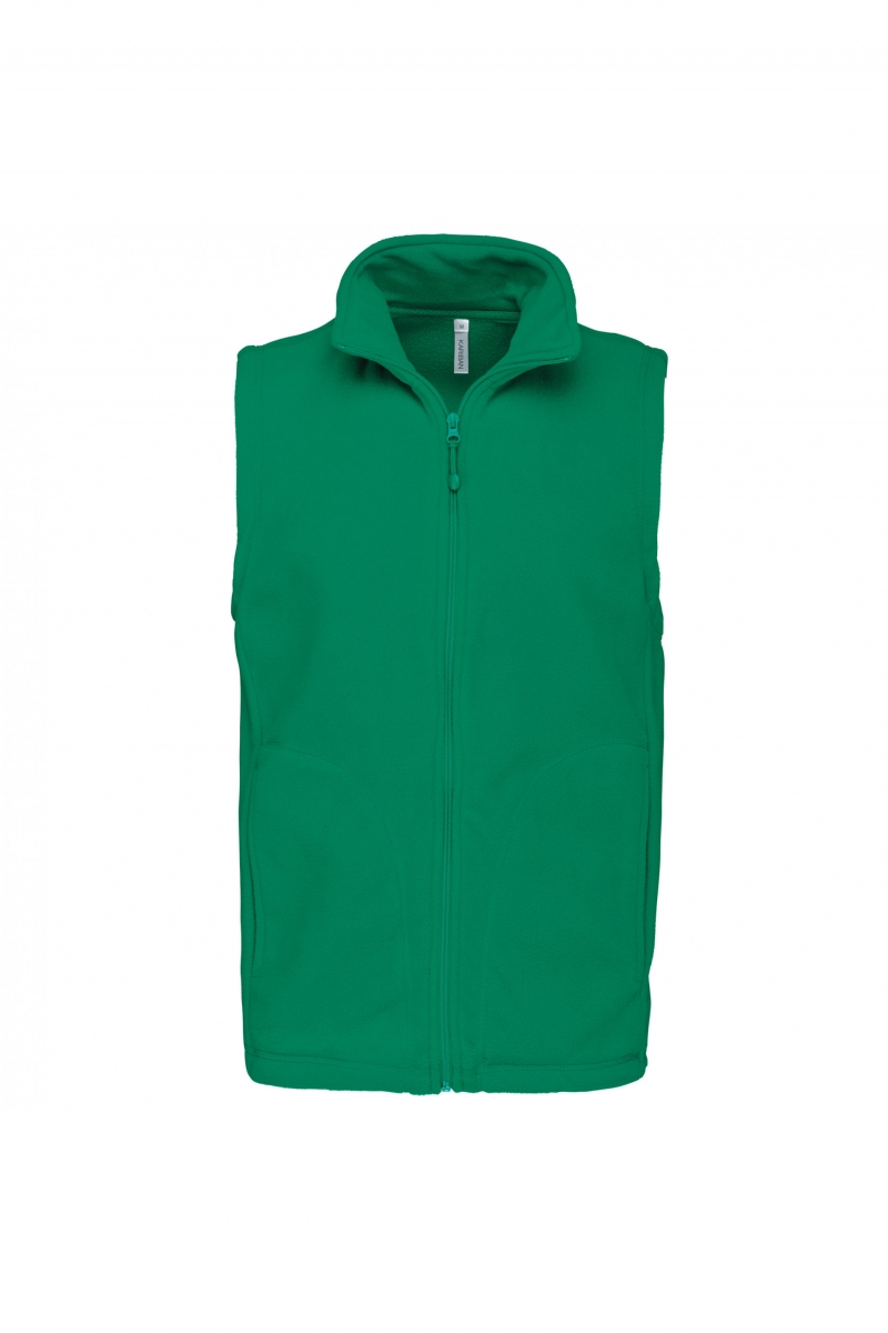 K913 Luca - Fleecebodywarmer Kelly Green