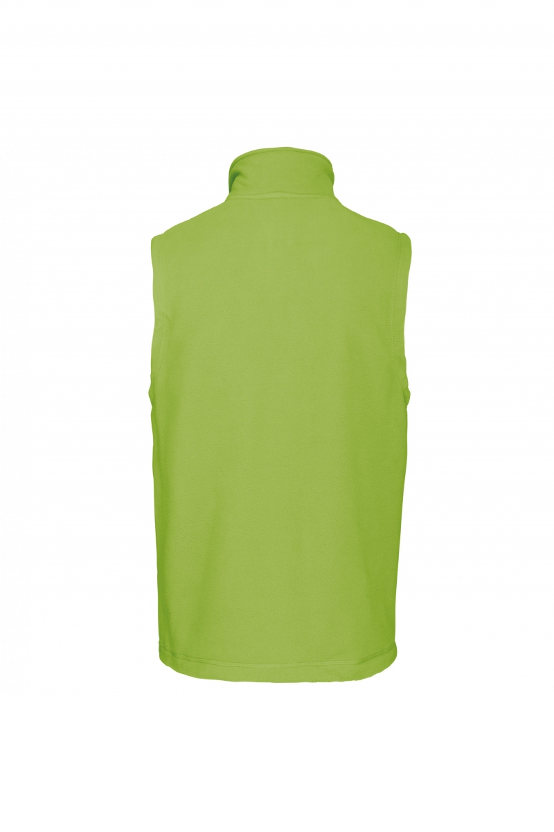 K913 Luca - Fleecebodywarmer Lime