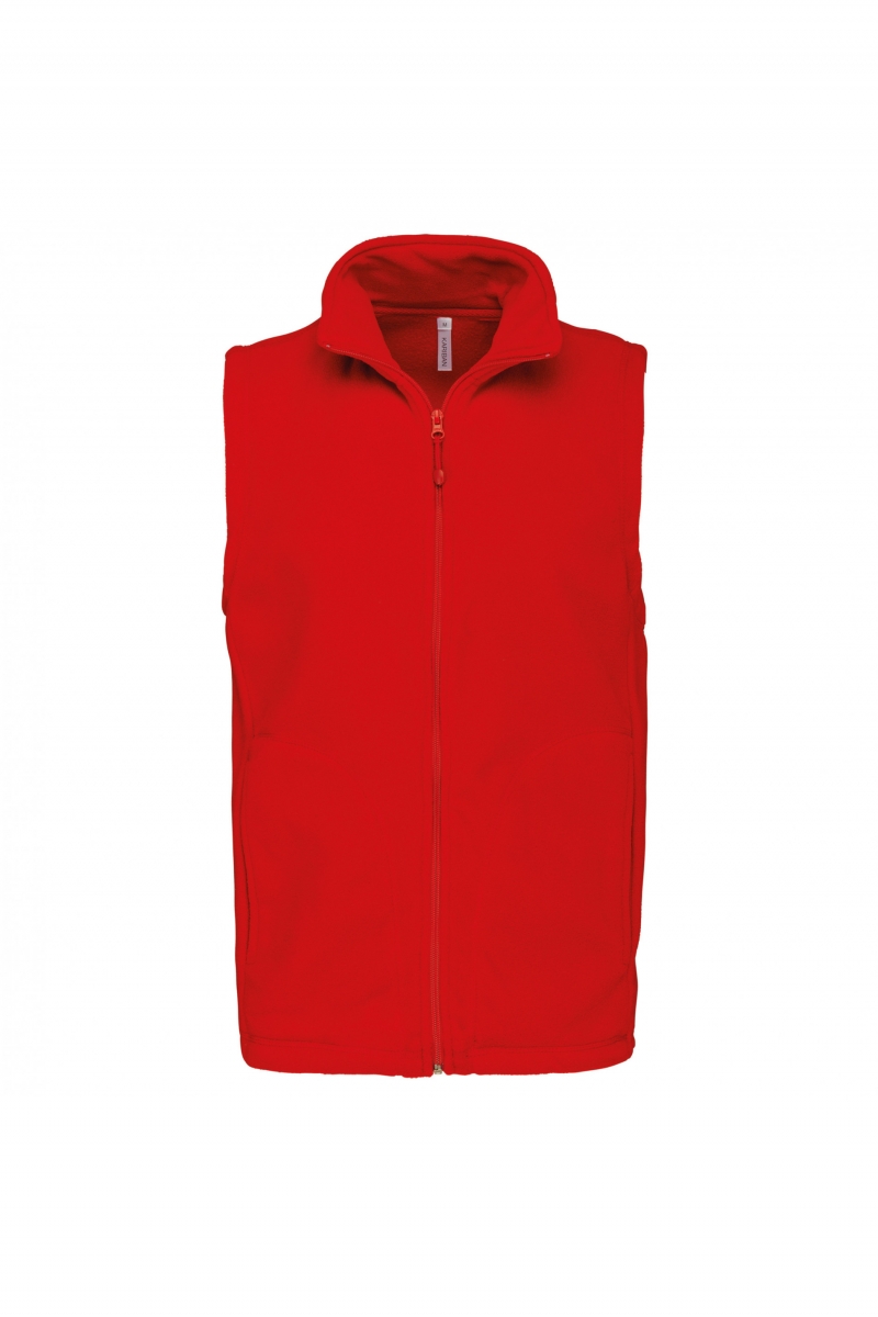 K913 Luca - Fleecebodywarmer Red