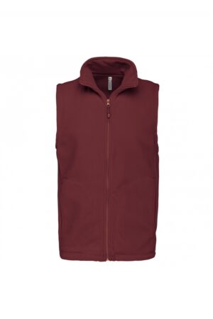 K913 Luca - Fleecebodywarmer Wine