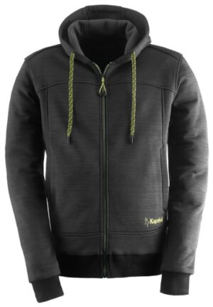 SLICK Hoody Lange Rits Grijs