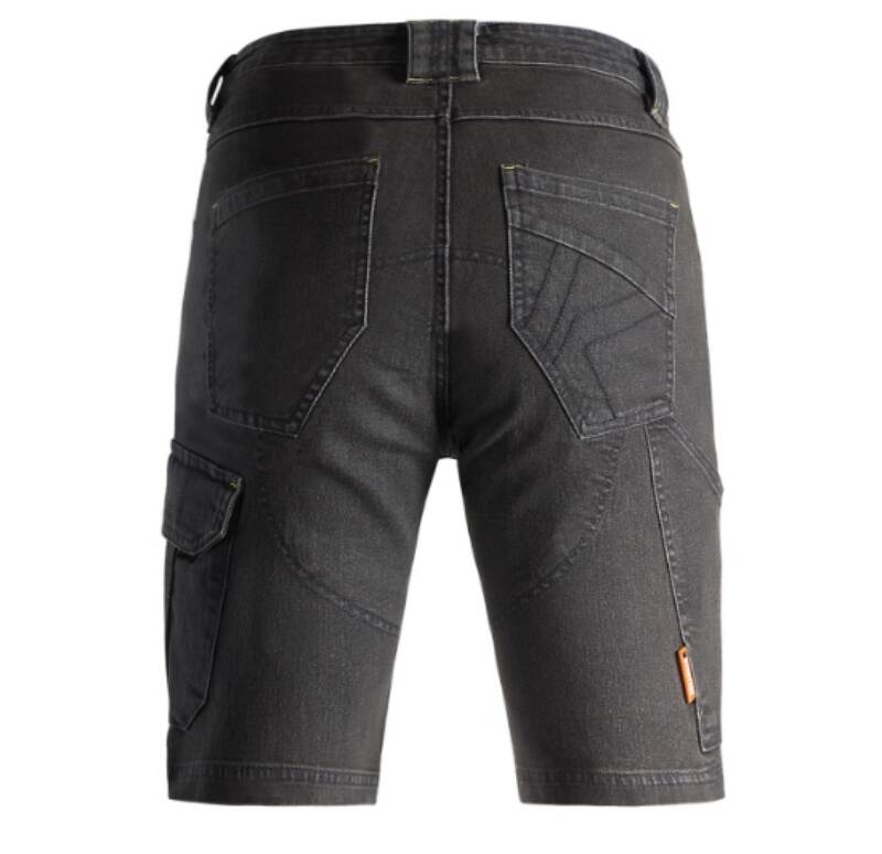 NIMES Jeansshort Grijs