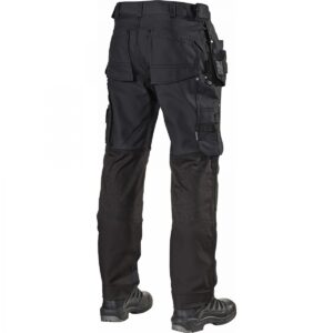 1042PB Stretch Werkbroek met Holsterzakken Zwart