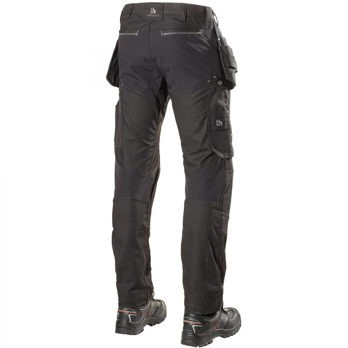 1070PB Stretch Werkbroek met Holsterzakken Zwart