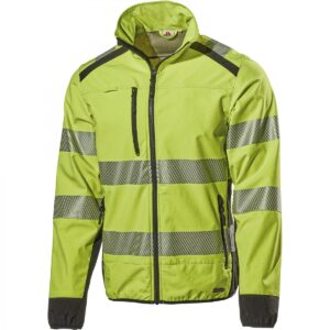 2003P High-Vis Softshell Geel