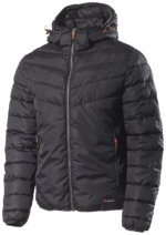 2130P Licht GevoerdeJas Zwart