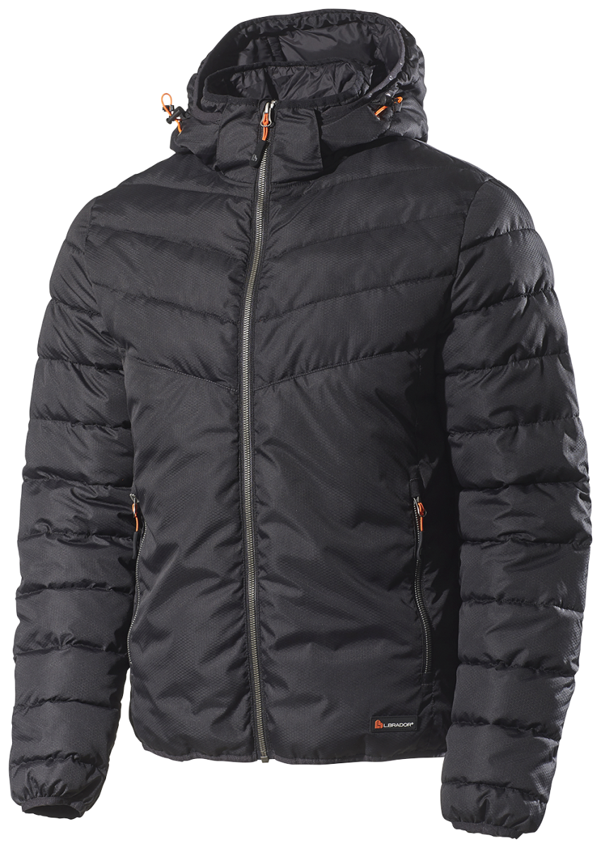 2130P Licht GevoerdeJas Zwart