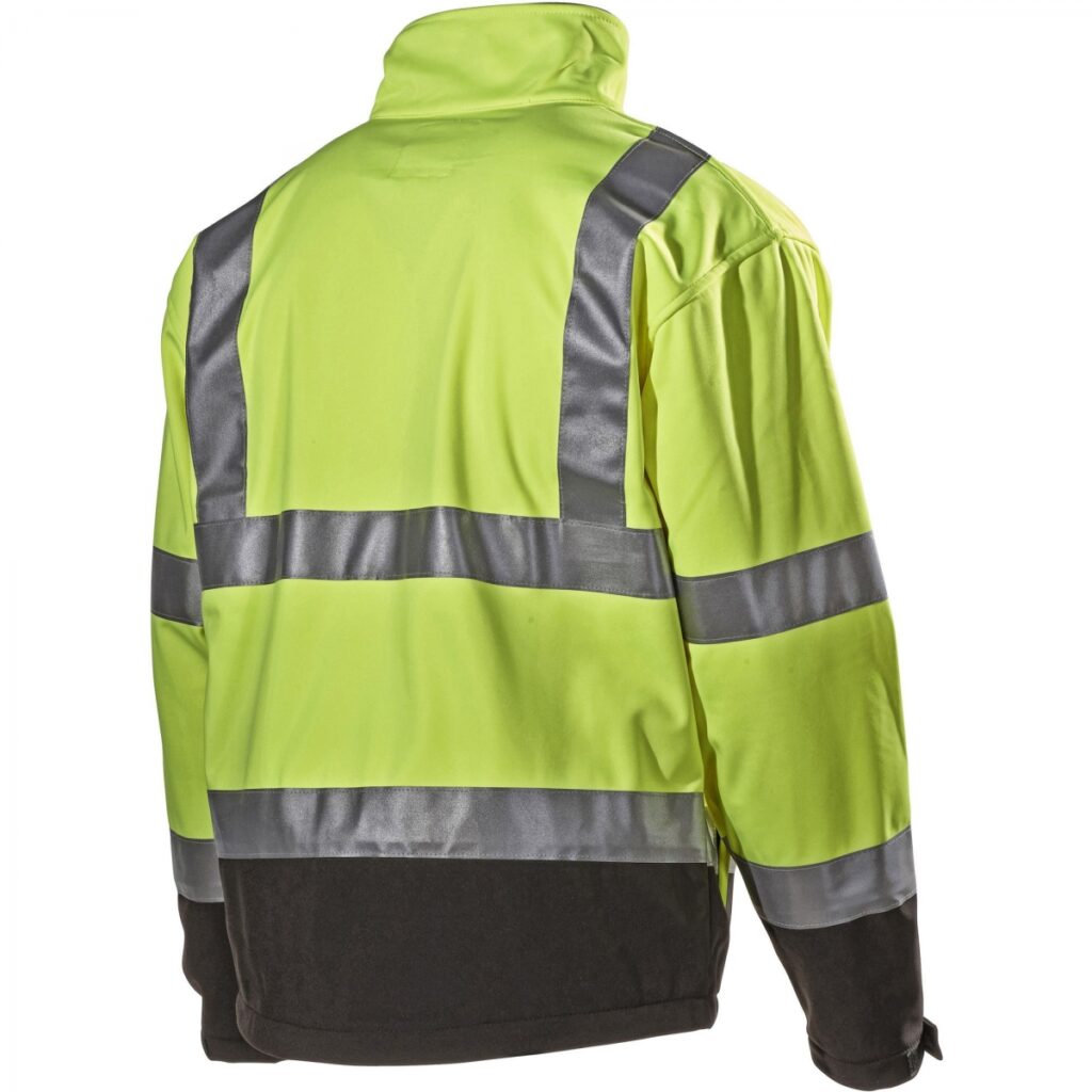 289P High-Vis Softshell Geel