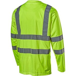 4006P High-Vis T-shirt Lange Mouwen Geel